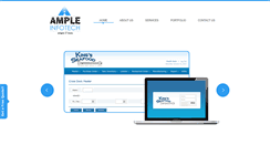 Desktop Screenshot of ampleinfotech.com